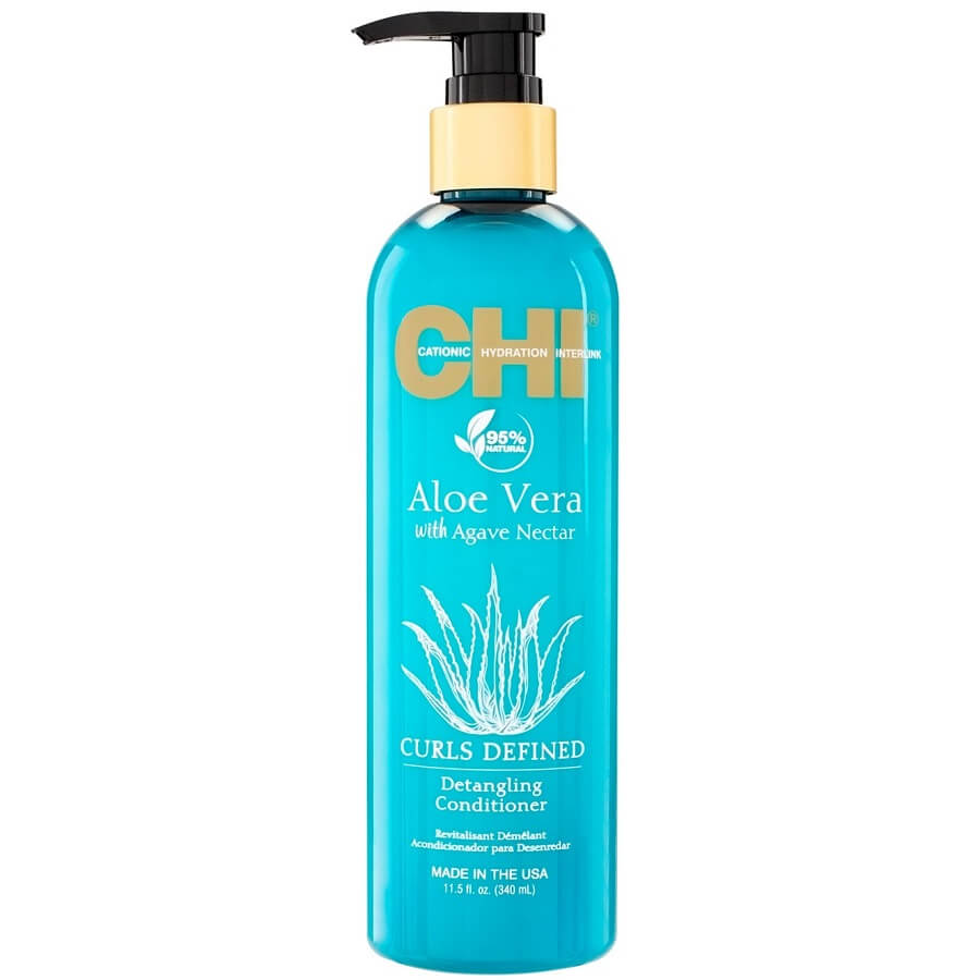 CHI ALOE VERA WITH AGAVE Aloe Vera Detangling Conditioner Regenerator Za Kosu 340 ml