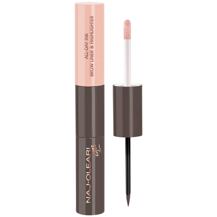 Naj Oleari All-Day Ink Brow Liner & Highlighter Brunettes Tuš Za Obrve I 5,9 ml