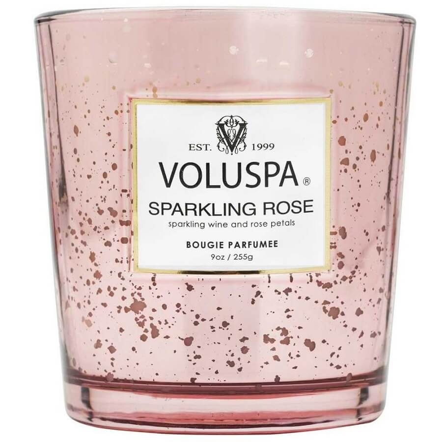 VOLUSPA Sparkling Rose Classic Speckle Candle Mirisna Svijeća 255 g