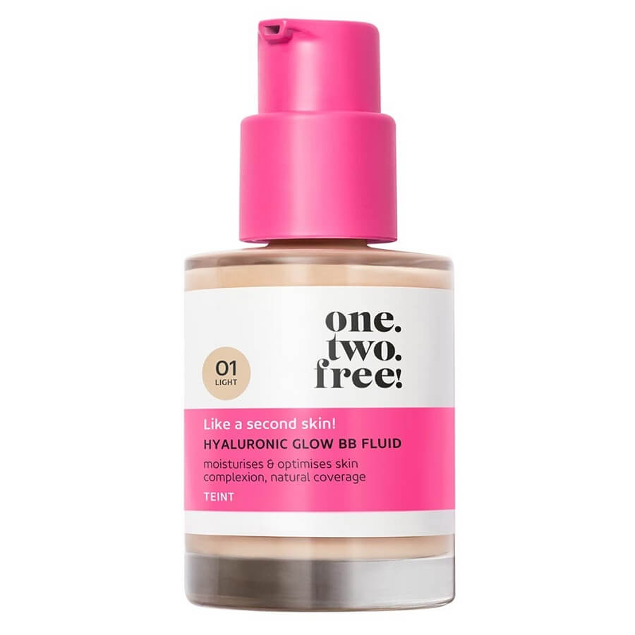 one.two.free! BB Krema Hyaluronic Glow Fluid Light 30 ml