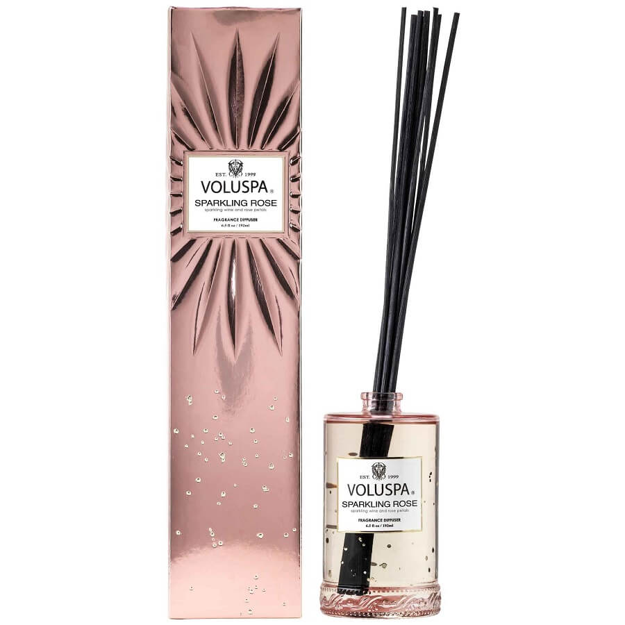 VOLUSPA Sparkling Rose Reed Diffuser Mirisni Štapići 192 ml