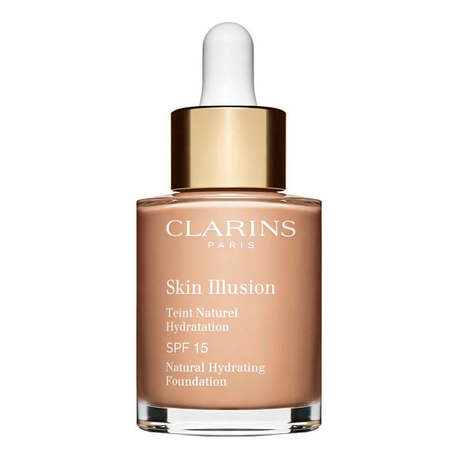Clarins Tekući Puderi Skin Illusion Foundation SPF 15 Beige Puder 30 ml