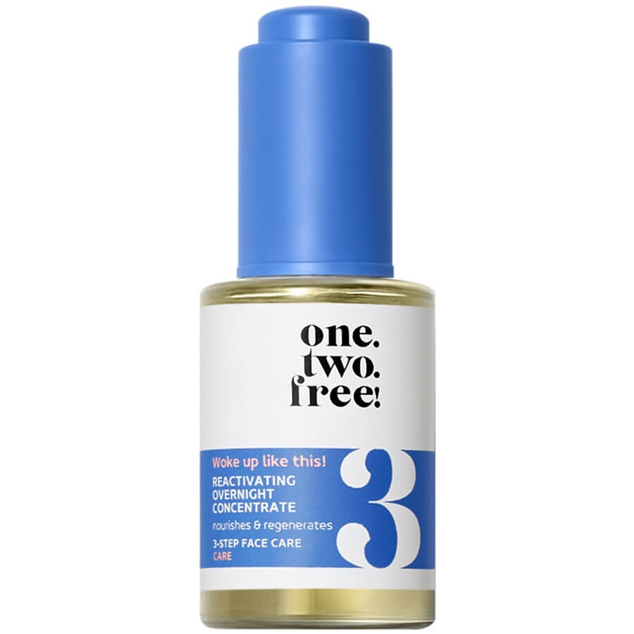 one.two.free! Reactivating Overnight Concentrate Serum Za Njegu Lica 30 ml