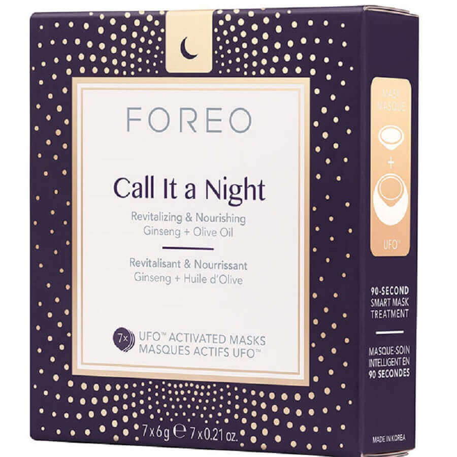 Foreo UFO™ Call It A Night Masks Maska Za Njegu Lica 7 kom,