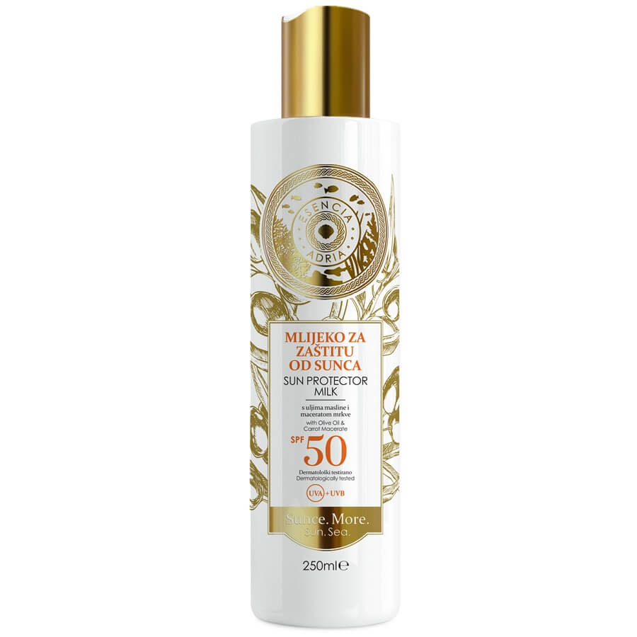 Esencia Adria Sun Protector Milk SPF 50 Mlijeko Za Zaštitu Od Sunca 250 ml