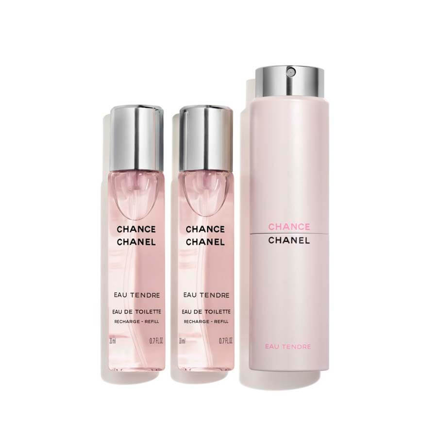 CHANEL CHANCE EAU TENDRE DE TOILETTE TWIST AND SPRAY 60 ml