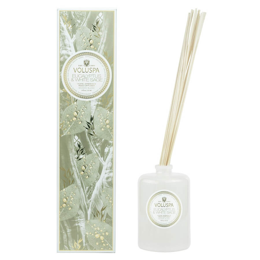 VOLUSPA Eucalyptus & White Sage Reed Diffuser Mirisni Štapići 177 ml