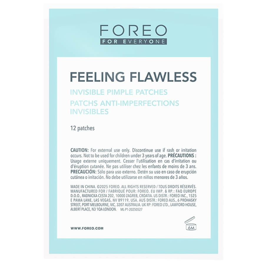 Foreo For EveryOne Feeling Flawless Invisible Pimple Patches Kozmetički Flasteri Protiv Prištića 1 kom,