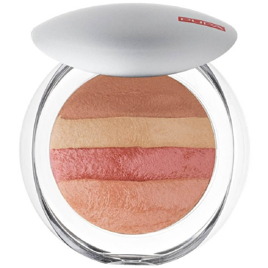 Pupa Rumenila Luminys Baked All Over Illuminating Blush Powder Coral Stripes Rumenilo 9 g