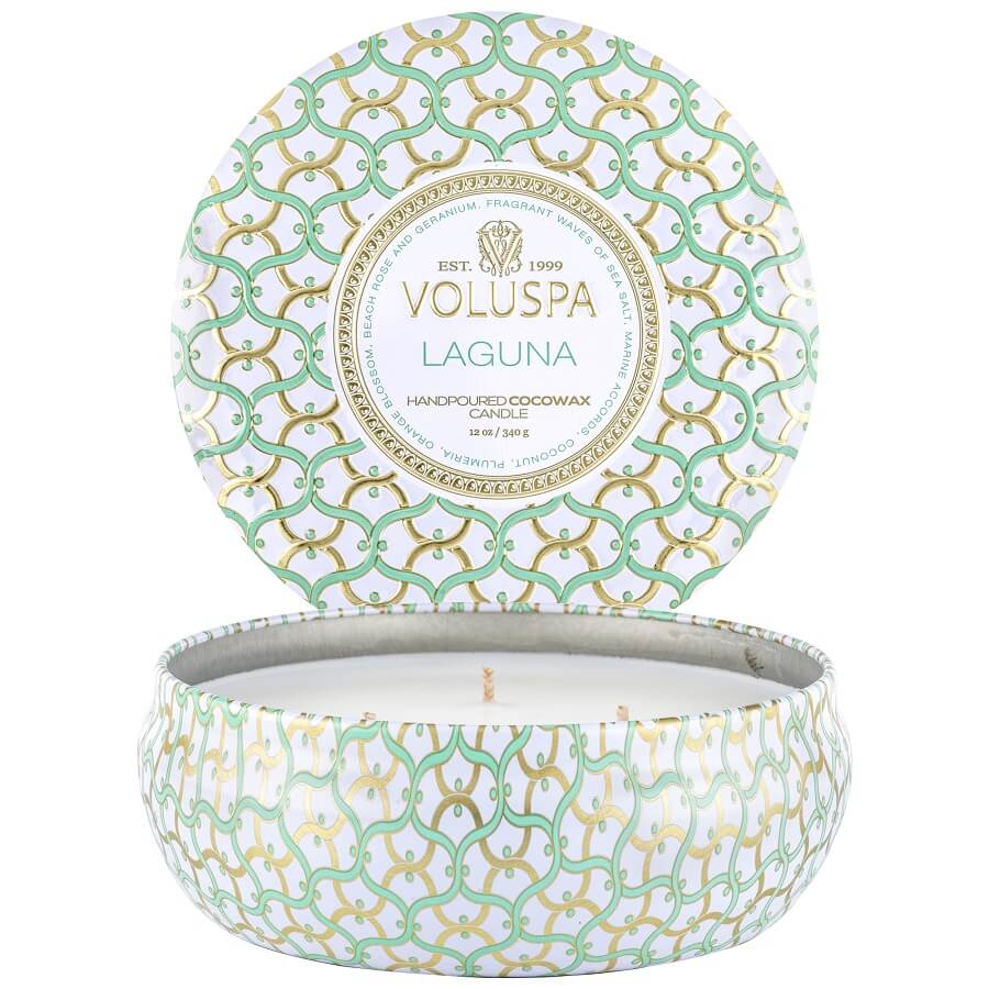 VOLUSPA Laguna 3 Wick Tin Candle Mirisna Svijeća 340 g