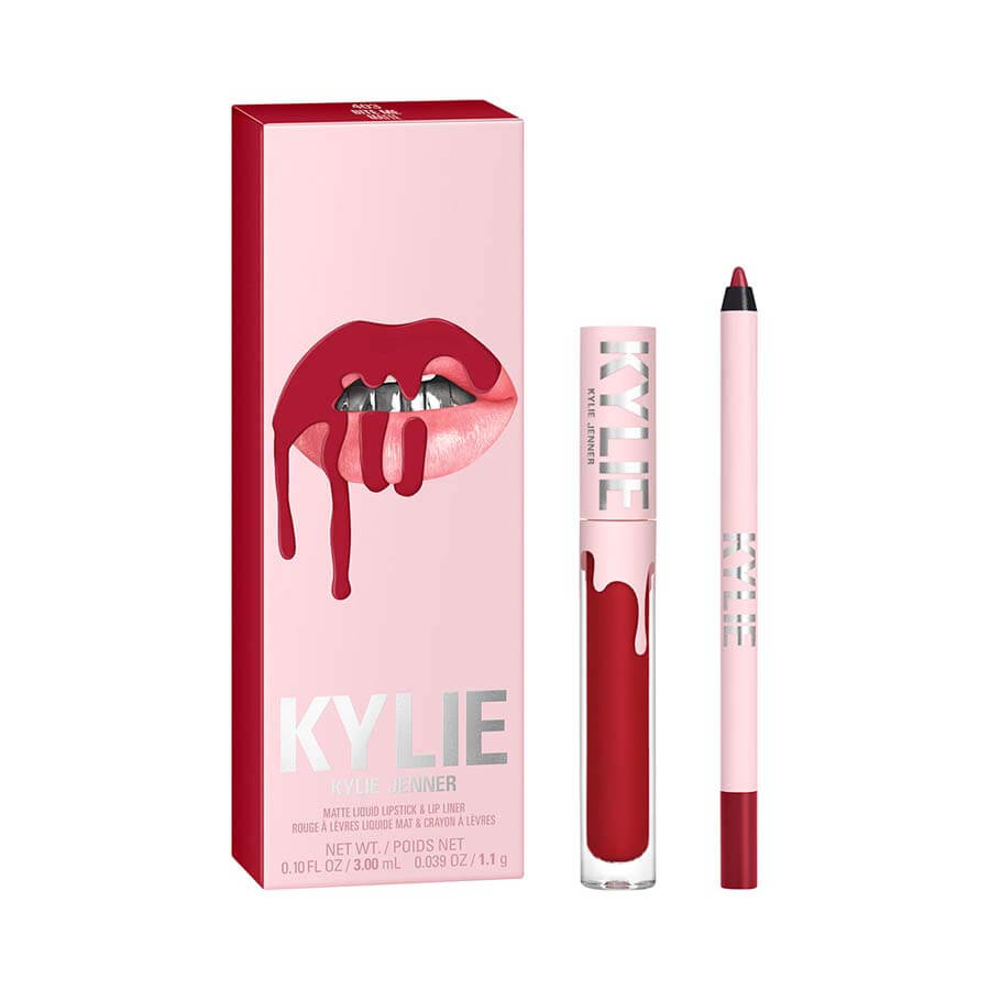 KYLIE COSMETICS Usne Matte Lip Set Bite Me Za 1 kom,