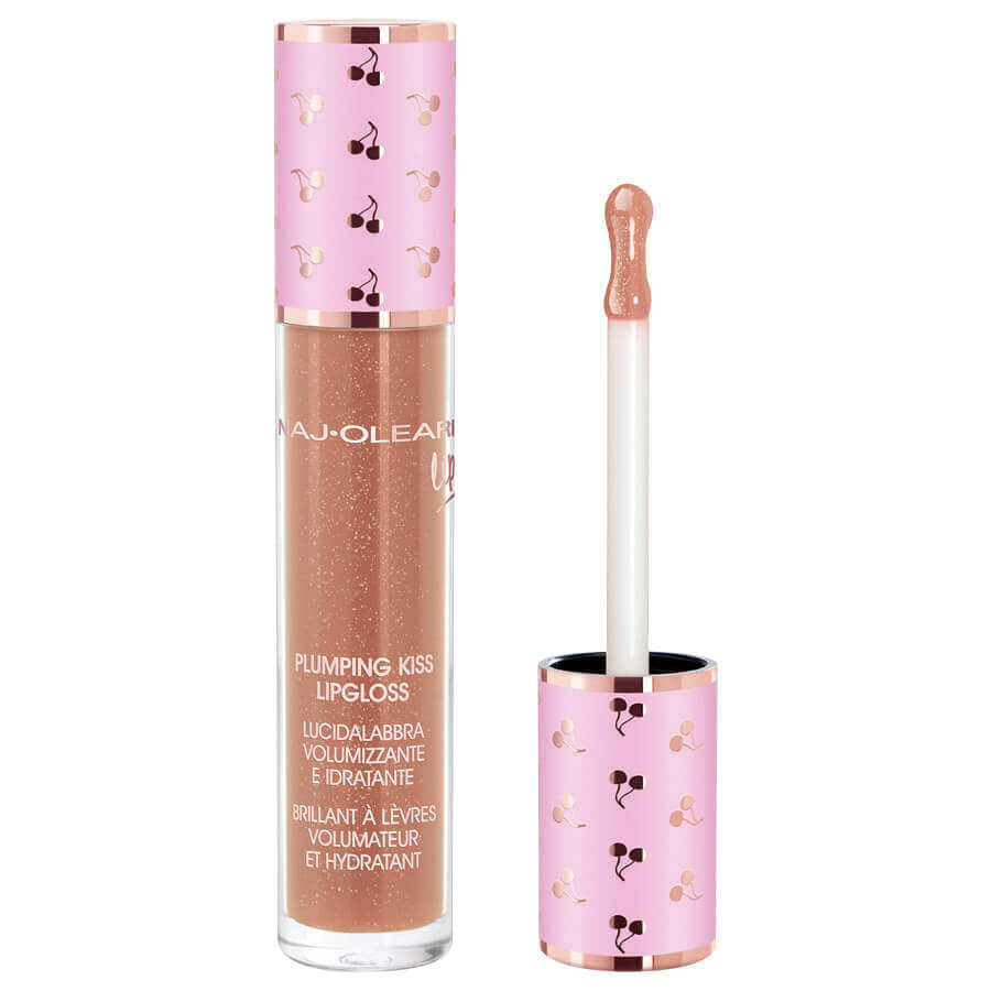 Naj Oleari Sjajila Za Usne Plumping Kiss Lip Gloss Pearly Caramel Sjajilo 6 ml
