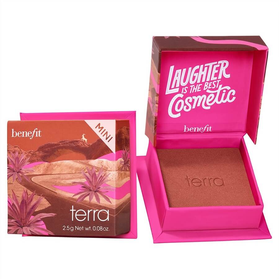 Benefit Cosmetics Rumenila Terra WANDERful World Blush Powder Mini Rumenilo 2,5 g
