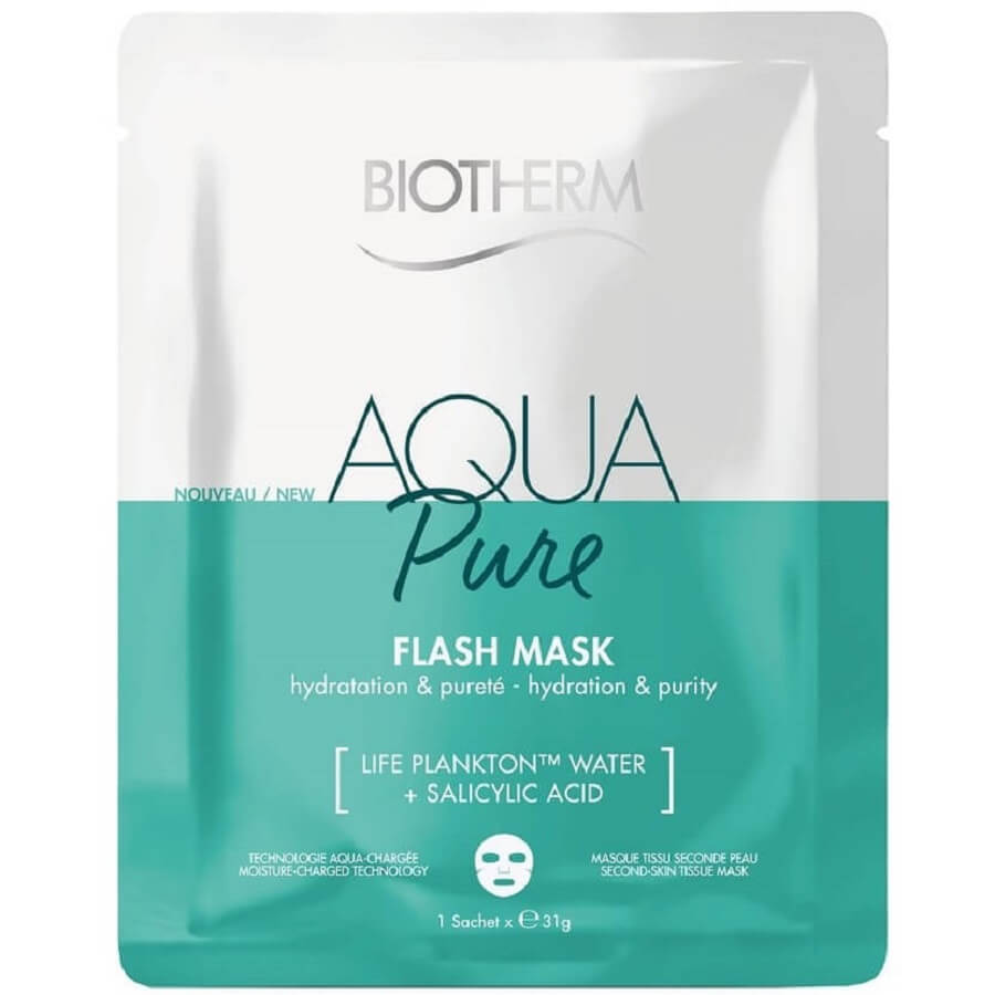 Biotherm Aquasource Aqua Pure Flash Mask Maska Za Njegu Lica 31 g
