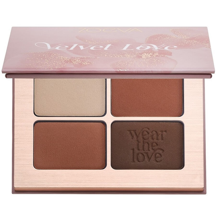 Zoeva Palete Sjenila I Setovi Velvet Love Eyeshadow Quad Easy Nude Eyes Paleta Za Oči 6 g