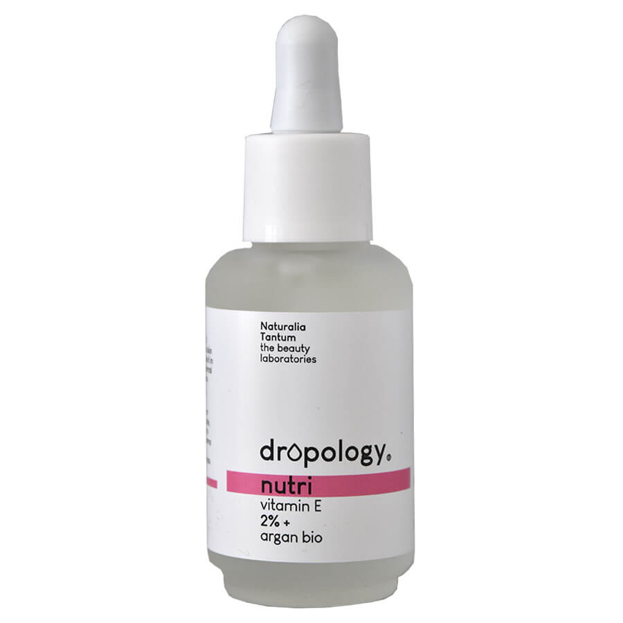 Dropology Serumi Za Hidrataciju Vitamin E 2% + Argan Bio Serum Njegu Lica 30 ml