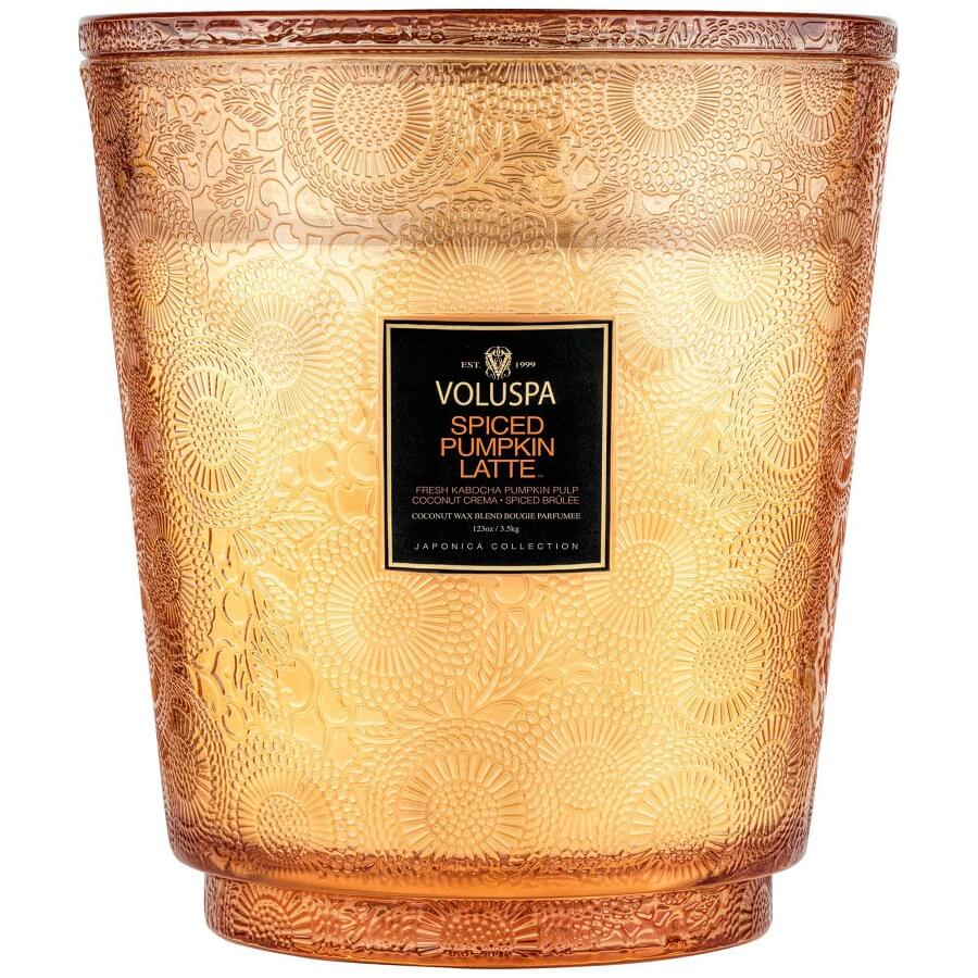 VOLUSPA Spiced Pumpkin Latte 5 Wick Hearth Candle Mirisna Svijeća 3,5 kg