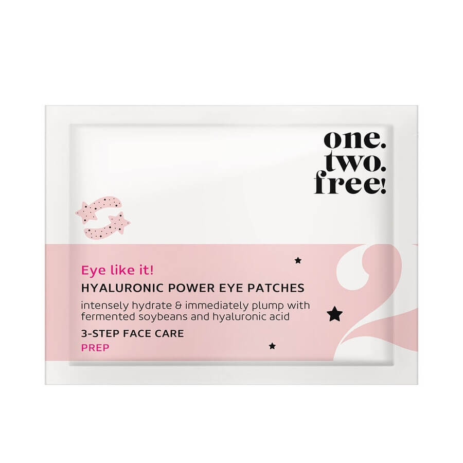 one.two.free! Hyaluronic Power Eye Patches Maska Za Područje Oko Očiju 1 kom,