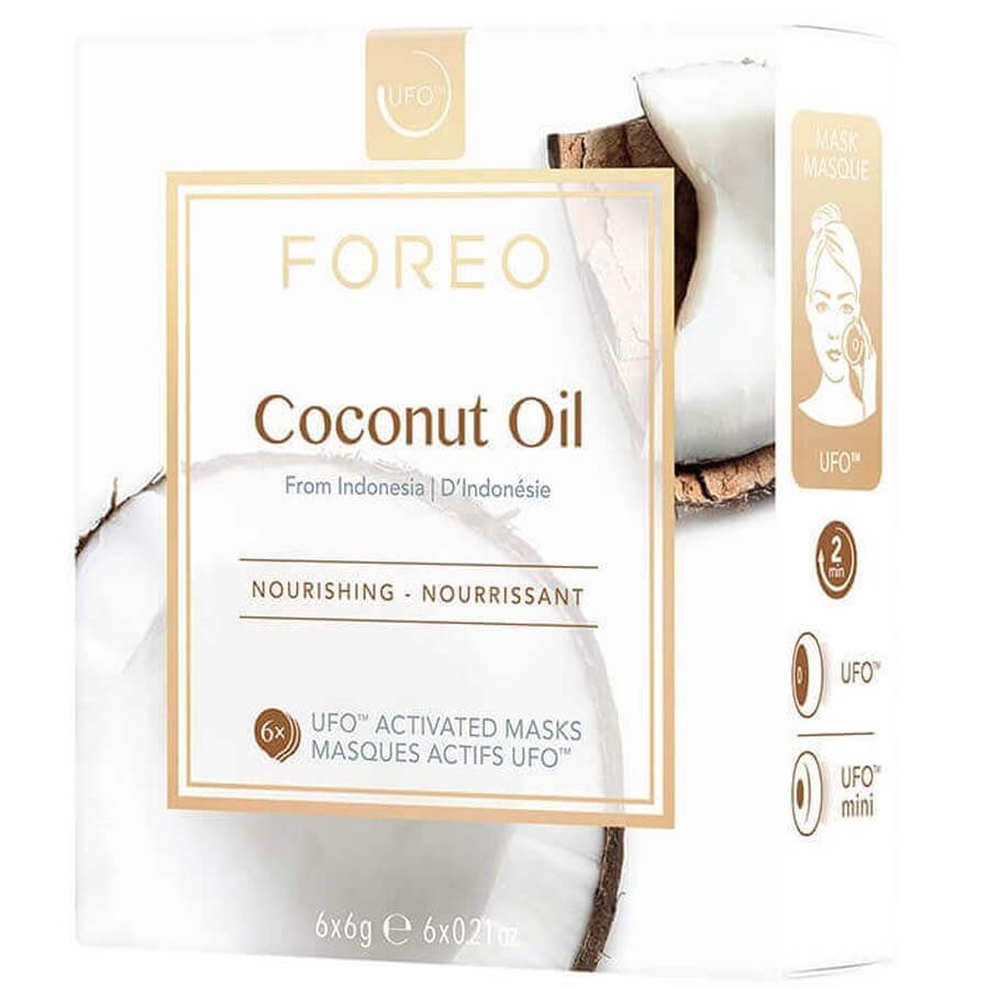 Foreo UFO™ Mask Coconut Oil Maska Za Njegu Lica 6 kom,