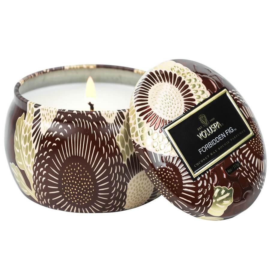 VOLUSPA Forbidden Fig Mini Tin Candle Mirisna Svijeća 113 g