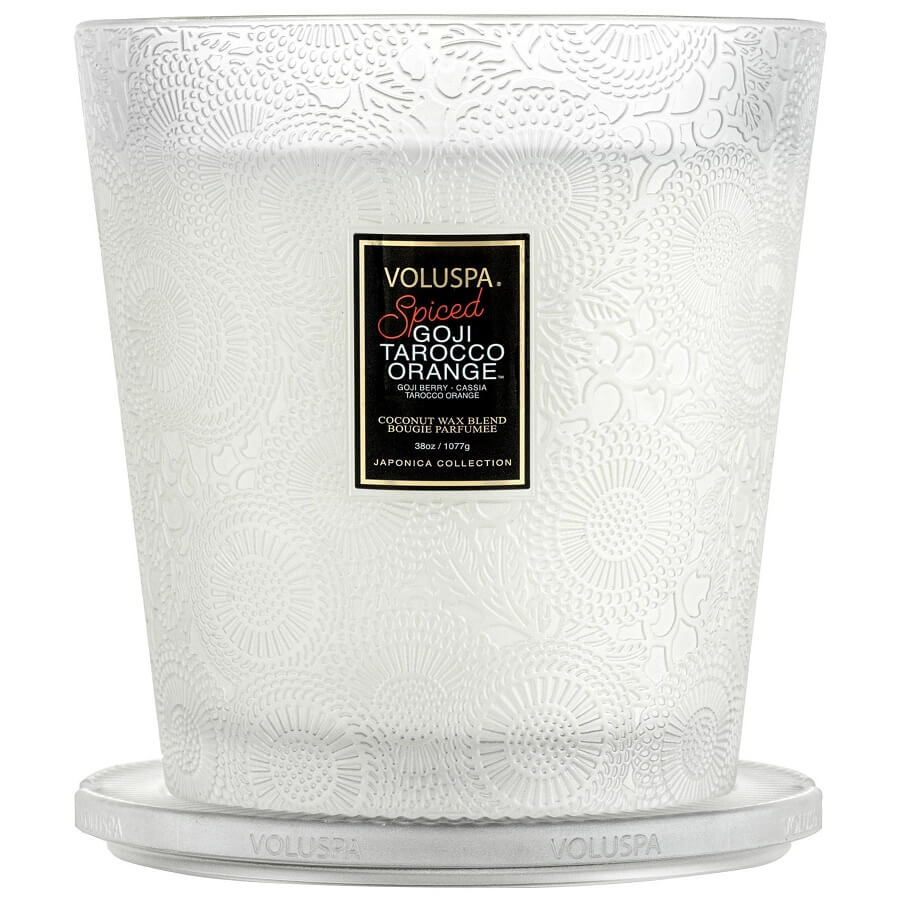 VOLUSPA Spiced Goji Tarocco Orange 3 Wick Hearth Candle Mirisna Svijeća 1077 g