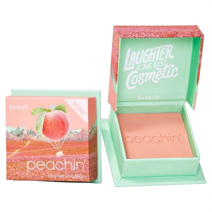 Benefit Cosmetics Rumenila Peachin' WANDERful World Blush Powder Mini Rumenilo 2,5 g