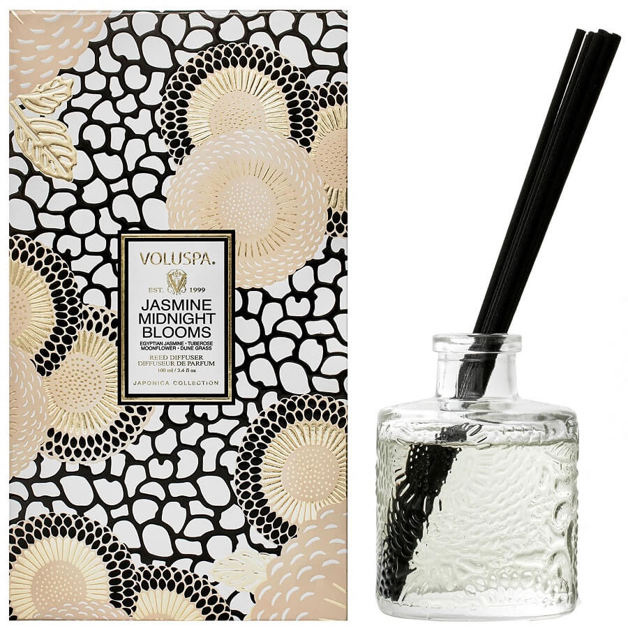 VOLUSPA Jasmine Midnight Blooms Reed Diffuser Mirisni Štapići 100 ml