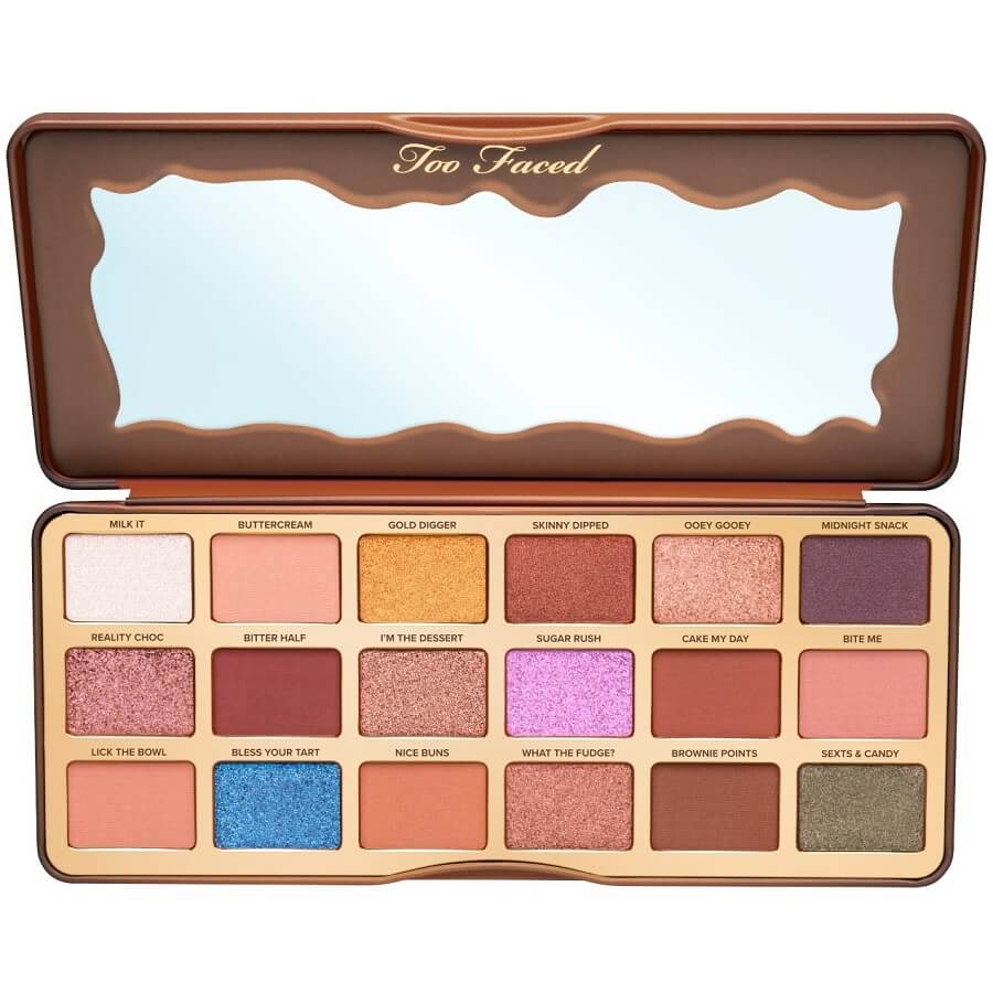 Too Faced Sjenila Better Than Chocolate Eye Shadow Palette Paleta Za Oči 19,8 g