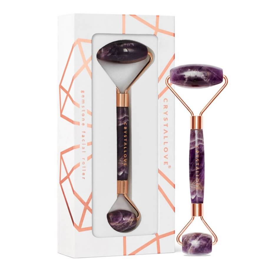 Crystallove Masažeri Za Lice Amethyst Roller Masažer 1 kom,