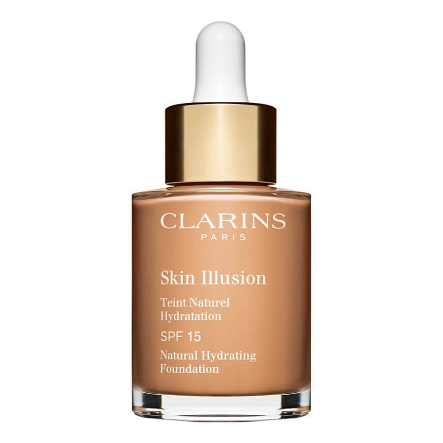 Clarins Tekući Puderi Skin Illusion Foundation SPF 15 Cashew Puder 30 ml