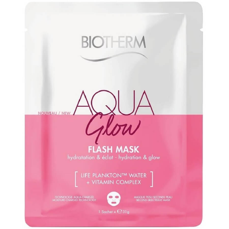 Biotherm Aquasource Aqua Glow Flash Mask Maska Za Njegu Lica 31 g