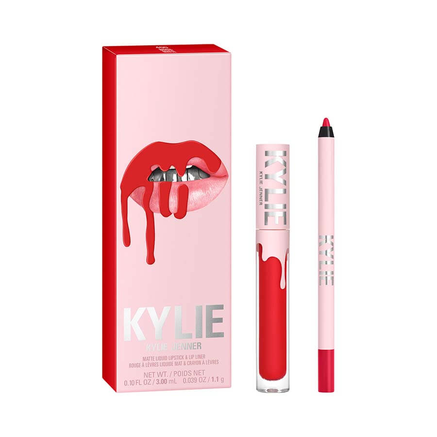 KYLIE COSMETICS Usne Matte Lip Set Boss Za 1 kom,