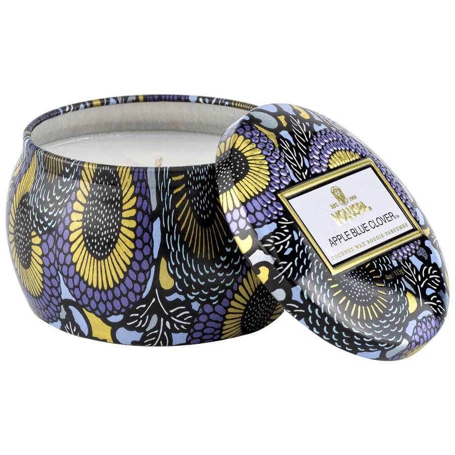 VOLUSPA Apple Blue Clover Mini Tin Candle Mirisna Svijeća 113 g