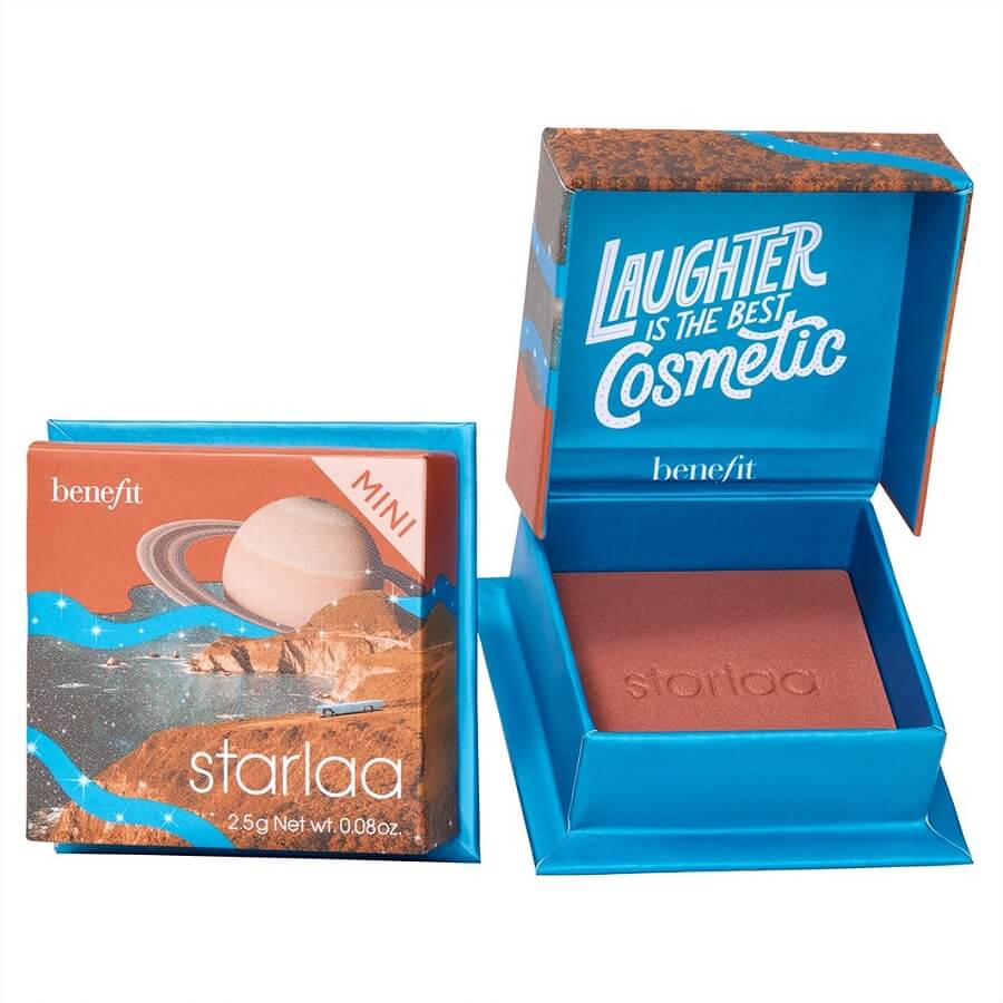 Benefit Cosmetics Rumenila Starlaa WANDERful World Blush Powder Mini Rumenilo 2,5 g