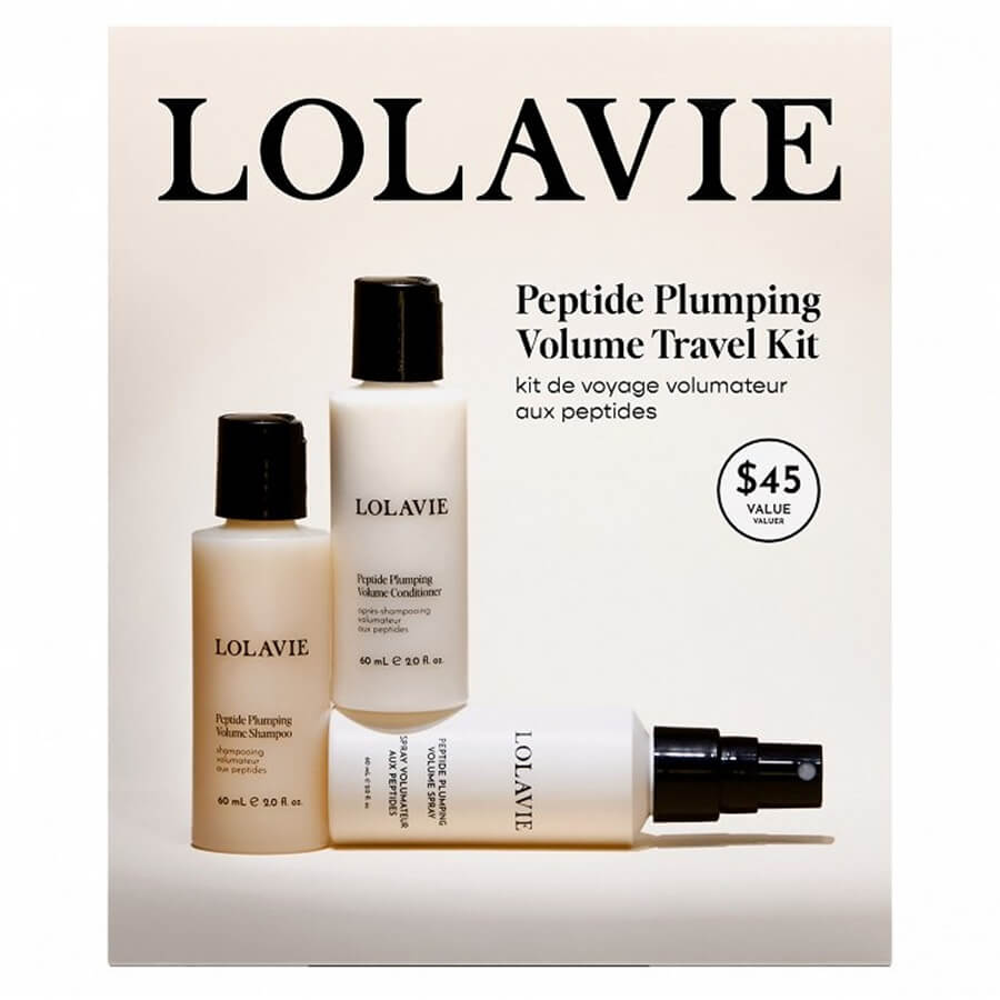 LolaVie Setovi Za Njegu Kose Peptide Plumping Volume Travel Kit Set 1 kom,