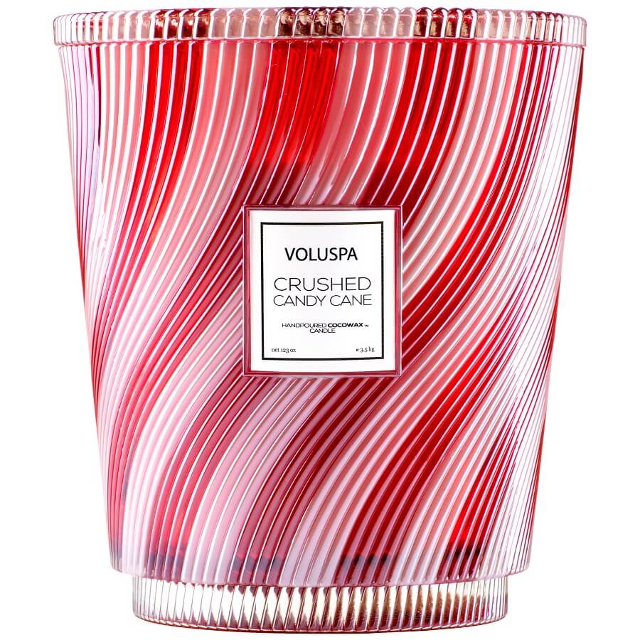 VOLUSPA Crushed Candy Cane 5 Wick Hearth Candle Mirisna Svijeća 3500 g