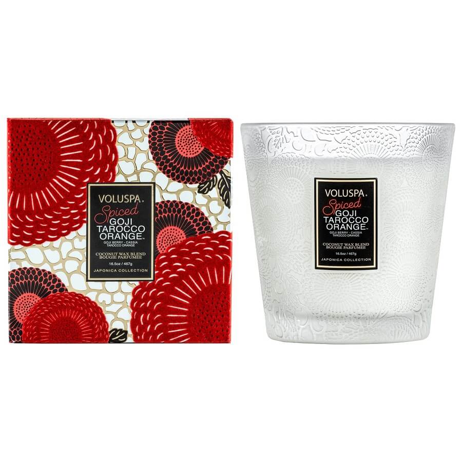 VOLUSPA Spiced Goji Tarocco Orange Holiday 2 Wick Hearh Candle Mirisna Svijeća 467 g
