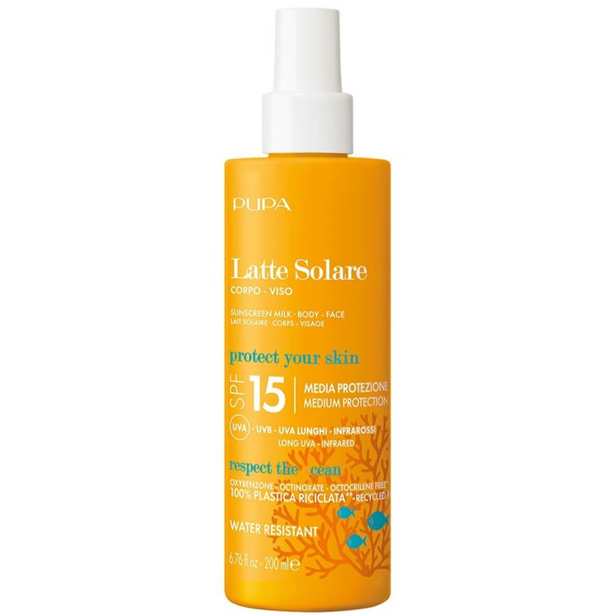 Pupa Zaštita Od Sunca Sunscreen Milk SPF 15 Mlijeko Za Tijelo Zaštitu 200 ml