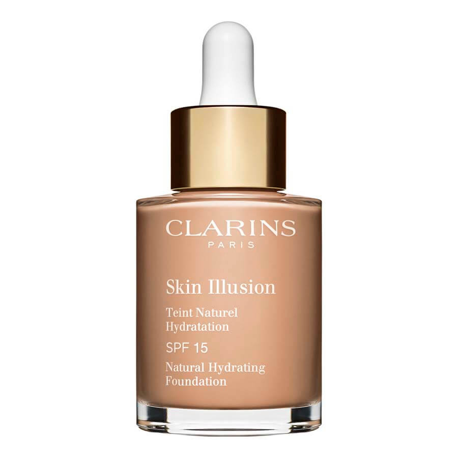 Clarins Tekući Puderi Skin Illusion Foundation SPF 15 Wheat Puder 30 ml